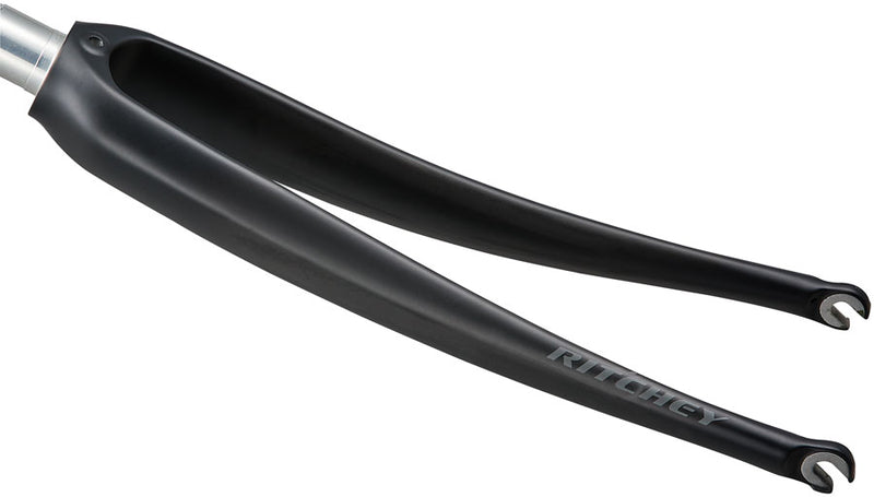 Ritchey Comp Carbon Road Fork - 700c Compatible 9mm x 100mm QR 1-1/8" Aluminum Steerer UD Matte BLK