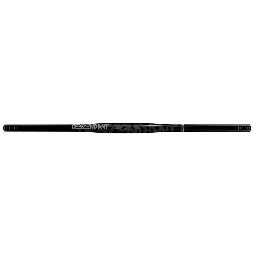 Truvativ Descendent Carbon Flat bar Clamp: 31.8mm W: 750mm Rise: 0mm Black
