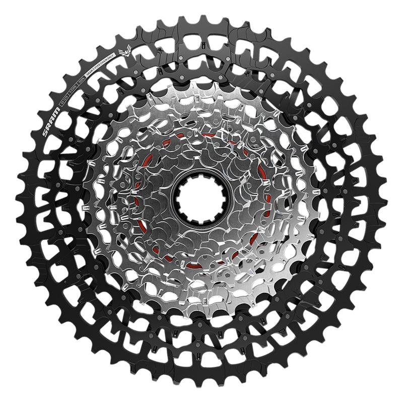 SRAM GX Eagle T-Type XS-1275 Cassette - 12-Speed 10-52t For XD Driver BLK/Silver