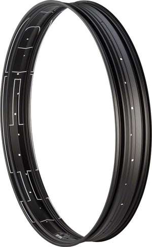 HED B.A.D Big Aluminum Deal Rim - 27.5" Disc Black 32H Clincher