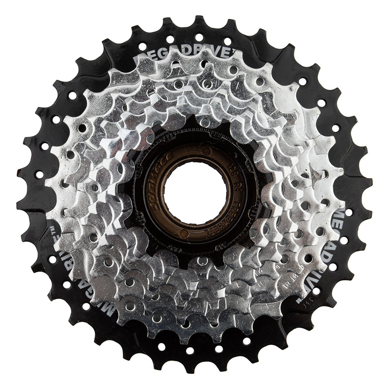 Sunrace 8sp Freewheel 13-34t 8sp Silver/Black