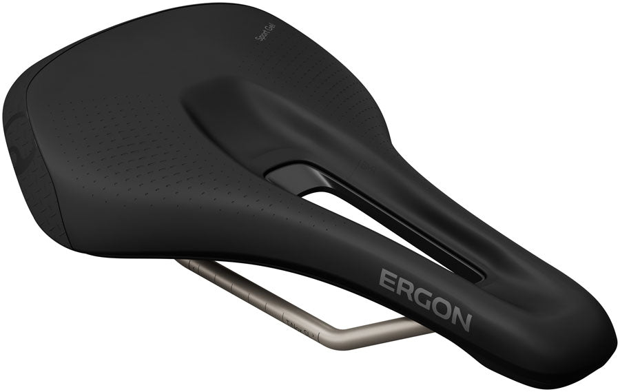 Ergon SMS Sport Gel Saddle - TiNox SL Black Men's Small/Medium