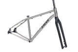 Salsa Fargo Ti Frameset - 29" Titanium Brushed Titanium X-Large