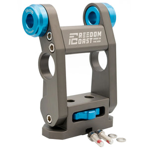 Freedom Coast Adjustable Fork Mount 12x100mm Matte Gray