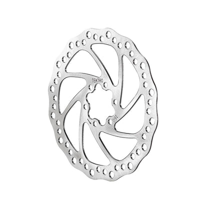 Tektro TR160-52 Disc Rotor - 160mm 6-Bolt 1.8mm Thickness For 2-Piston Calipers