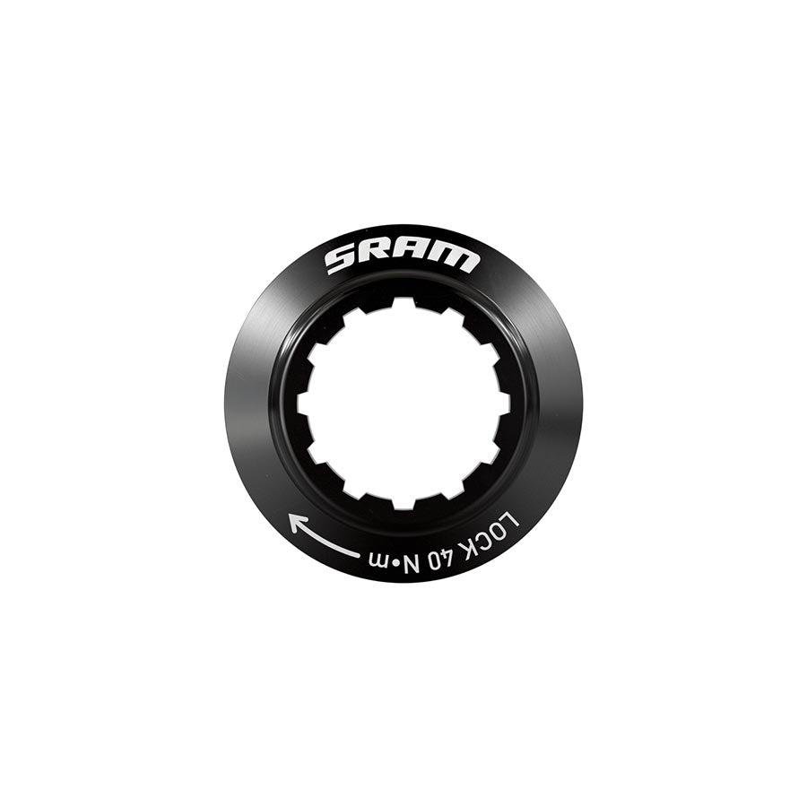 Sram Centerlock Brake Lock Ring Black Rotor