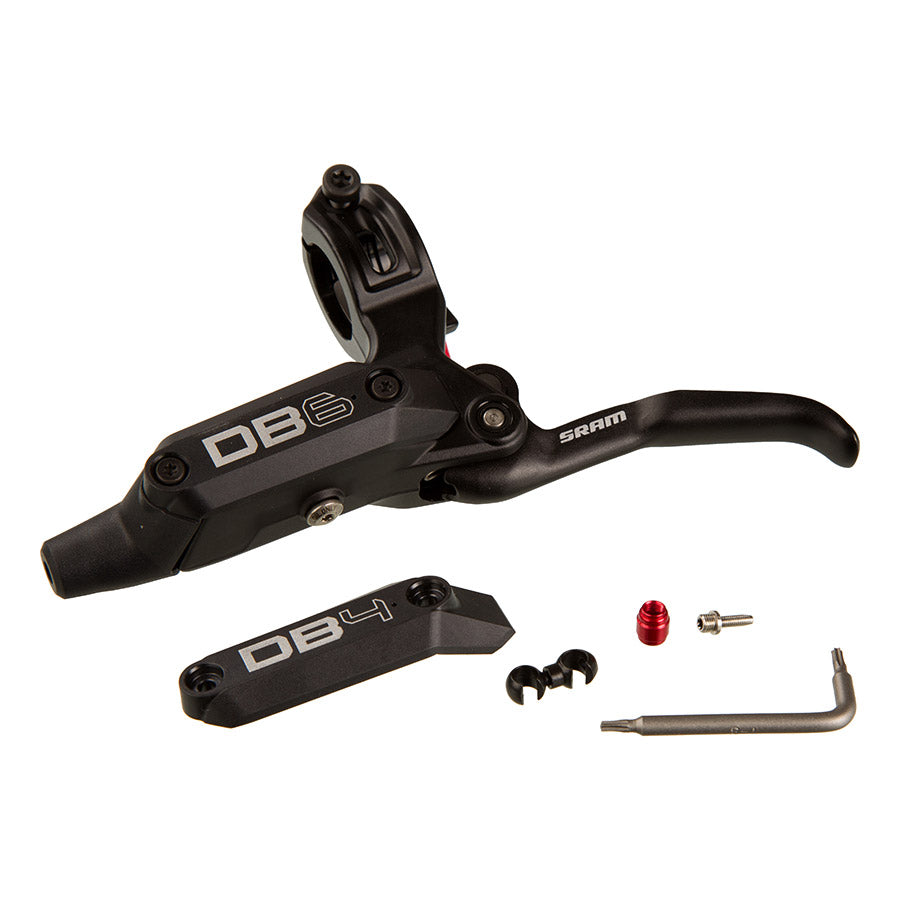 SRAM DB6/4 Disc Brake Lever Assembly - Left Aluminum Lever Blade