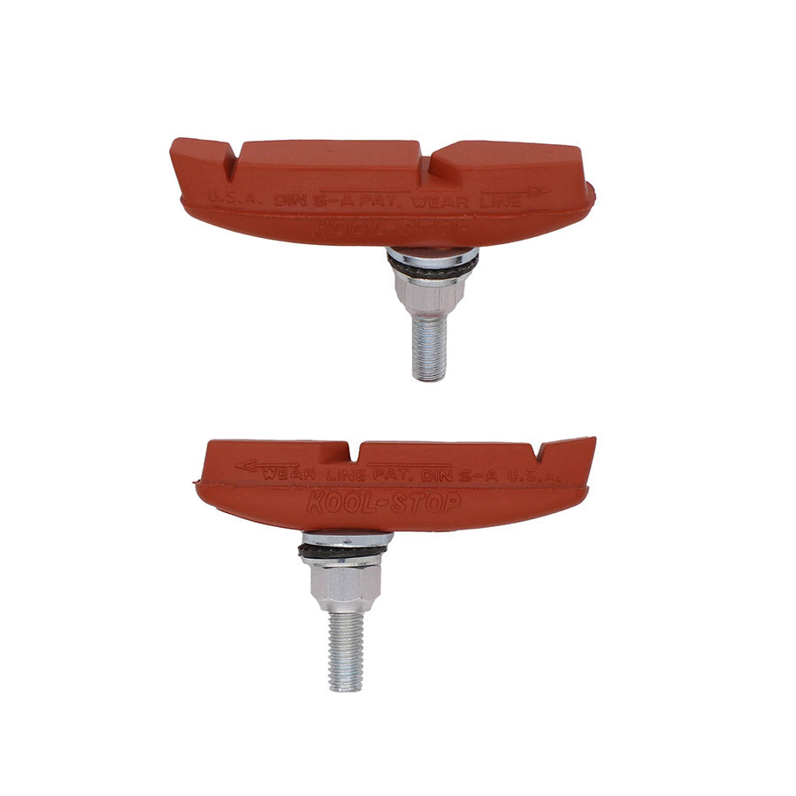 Kool Stop Eagle-Claw 2 Pads Threaded - Salmon