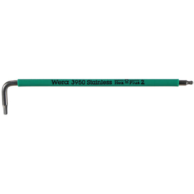 Wera Tool 3950 SPKL Multicolor Stainless L-Key 2mm