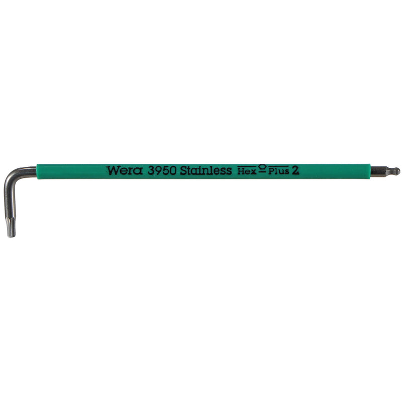 Wera Tool 3950 SPKL Multicolor Stainless L-Key 2mm