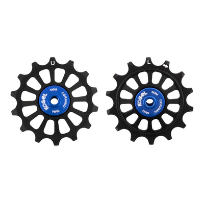 Kogel Bearings 14/14T Hybrid Ceramic Pulley Set SRAM 12 Cross - Blk