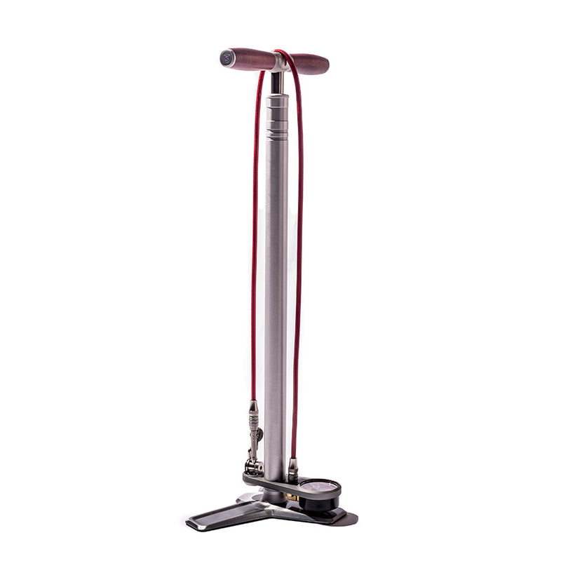 Silca SuperPista Ultimate Hiro Floor Pump 160psi Silver