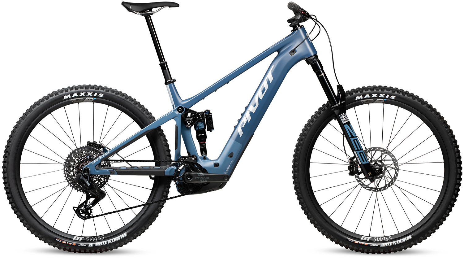 Pivot Shuttle AM Complete Carbon 29" Mountain E-Bike - Ride Build
