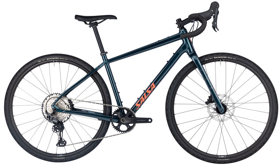 Salsa Journeyer Drop Bar GRX 610 1x12 Bike - 700c Aluminum Midnight Blue 60cm