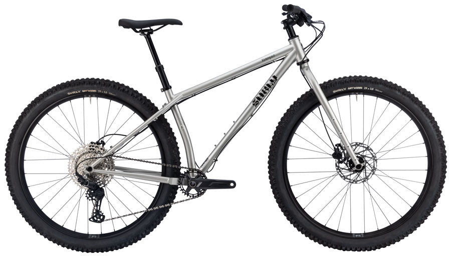 Surly Krampus Bike - 29" Steel Salmon Skin Silver Large