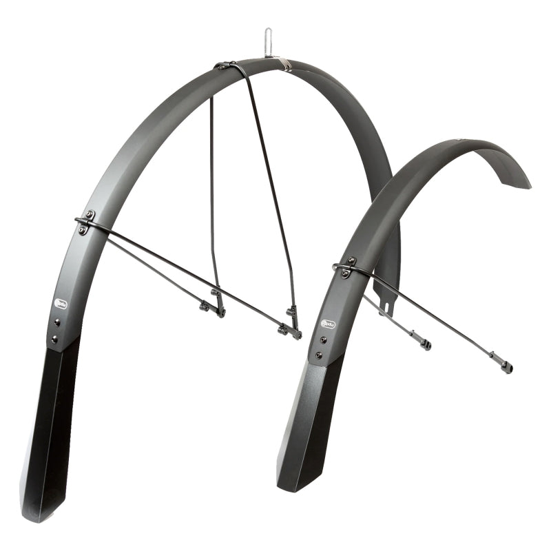 PDW Full Metal Fenders - 700 x 55mm  Black