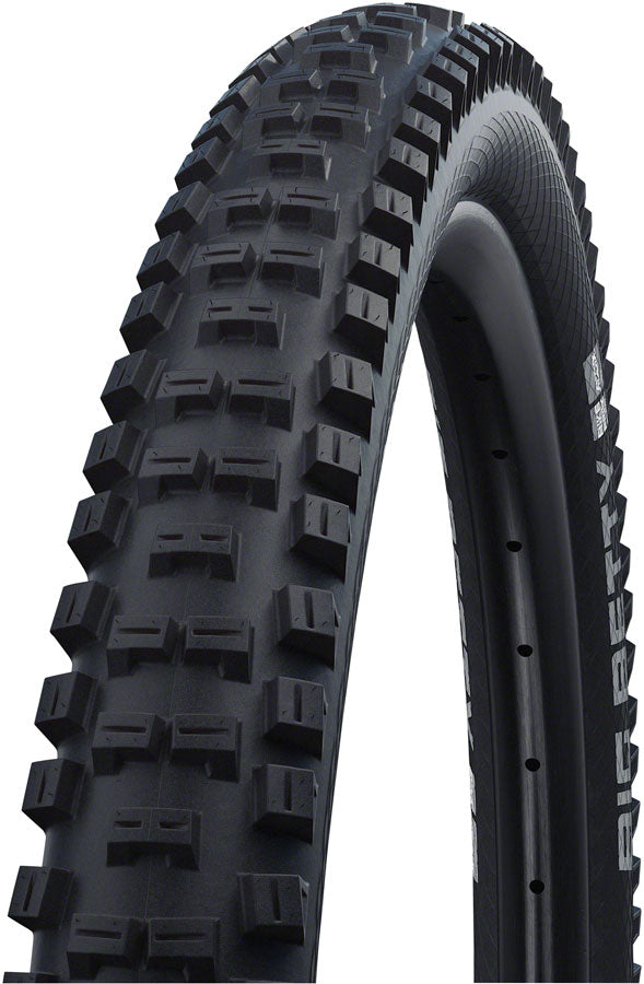 Schwalbe Big Betty Tire - 26 x 2.4" Clincher Wire BLK Performance Line Addix BikePark