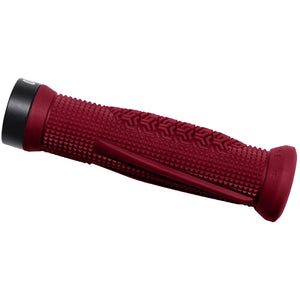 OneUp Components Jackson Goldstone Lock-On Grips Maroon