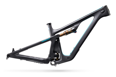 2023 Yeti SB120 Turq Series 29" Frameset - X-Large, Raw Carbon