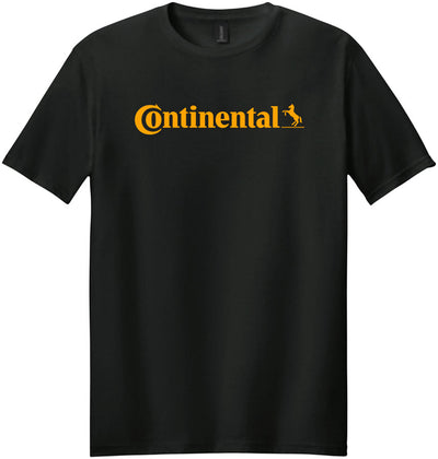 Continental Logo T-Shirt - Black XLarge