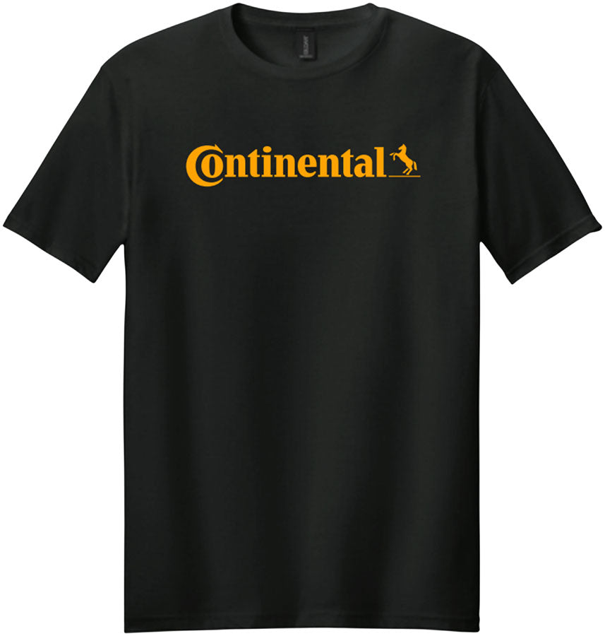 Continental Logo T-Shirt - Black Large