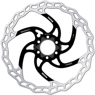 Galfer 200mm Rotor Center Lock 2.0mm Black/Silver