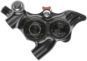 Hope RX4+ SL Disc Brake Caliper - Flat Mount Standard DOT Type Black