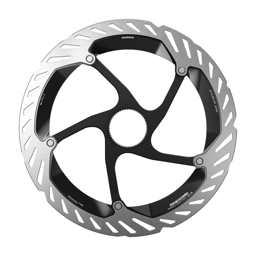 Shimano Dura-Ace RT-CL900 S Disc Brake Rotor with Lockring - 160mm, CenterLock, Silver