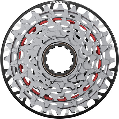 SRAM XX Downhill XS-797 T-Type Cassette - 7-Speed 10-24t For XD Driver Silver