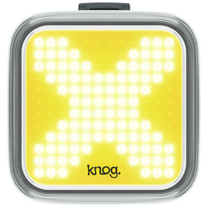 Knog Blinder Light X Pattern Front Black