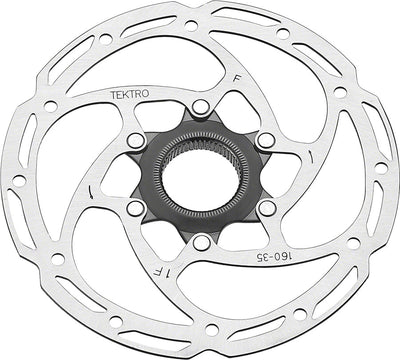 Tektro TR160-35 Disc Brake Rotor - 160mm Center-Lock 1.8mm Thickness