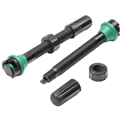 absoluteBLACK Aether Carbon Tubeless Valves 30-50mm Rim Depth Blk