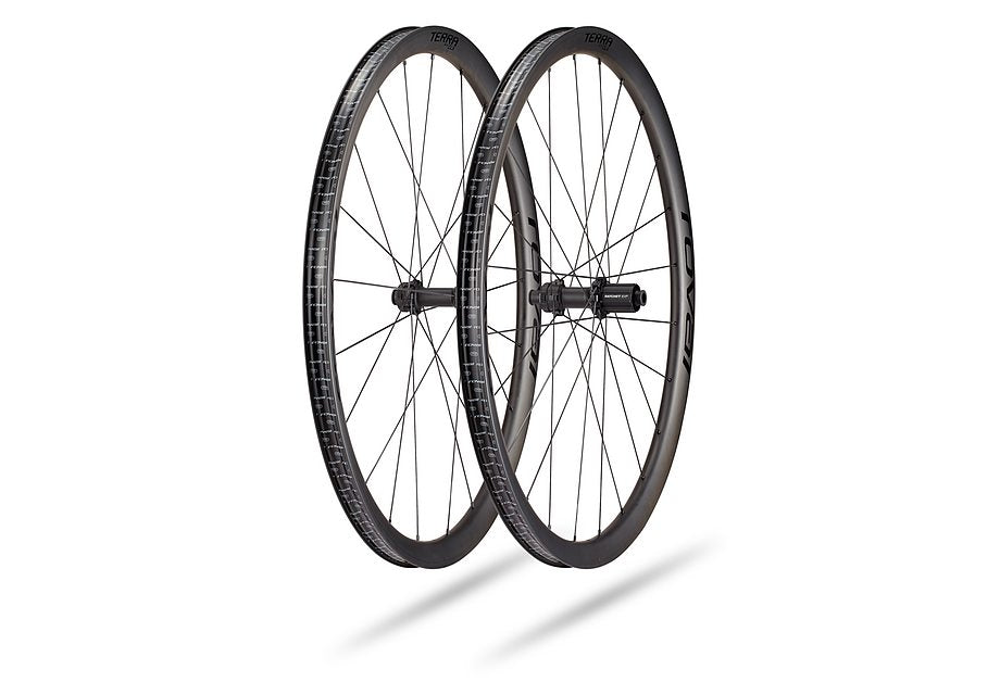 Roval Terra CLX II 700c Wheelset - Satin Carbon/Gloss Black - Open Box , New