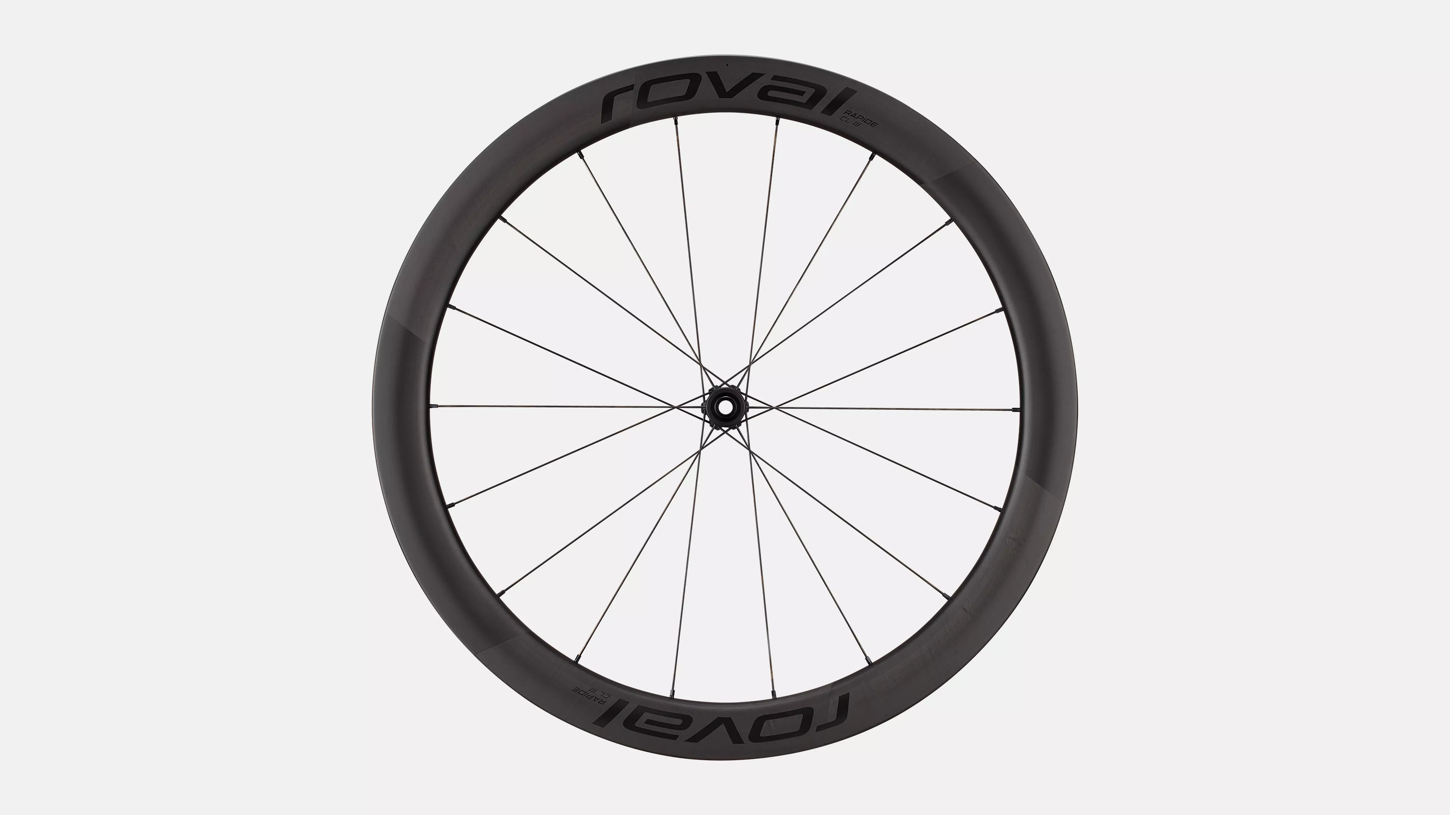 Specialized Roval Rapide Cl Iii Wheels - Satin Carbon/Satin Black