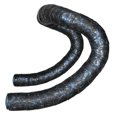 Supacaz Super Sticky Kush Star Fade Refractor  Reflactor Blue bar tape