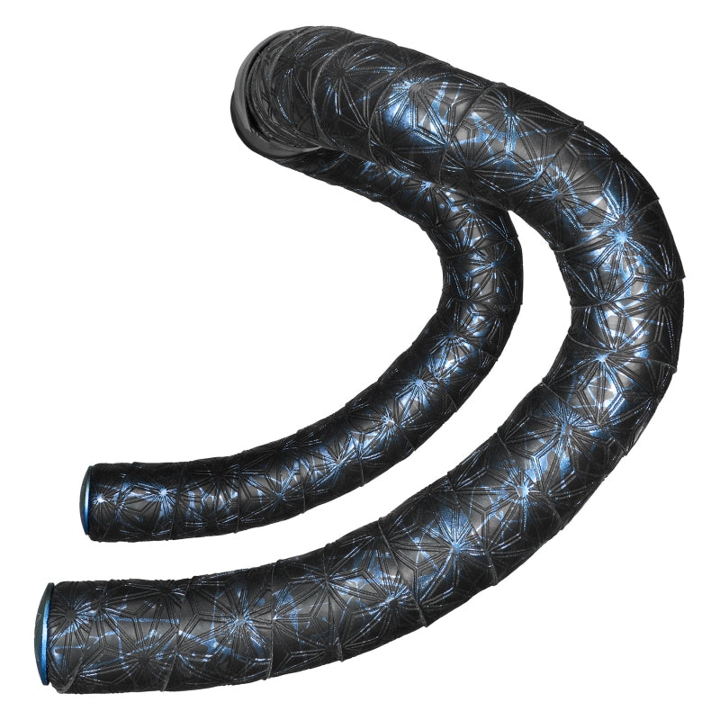 Supacaz Super Sticky Kush Star Fade Refractor  Reflactor Blue bar tape