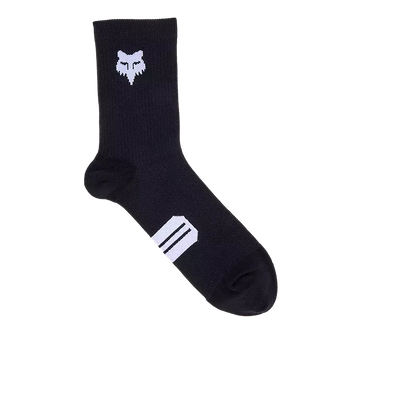 Fox Racing 6" Ranger Black Socks Prepack