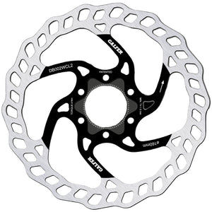 Galfer 160mm Rotor Center Lock 2.0mm Black/Silver
