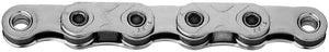 KMC X-Flat EPT Waxed Chain - 12/13-Speed 126 Links Compatible SRAM T-Type AXS Systems Silver