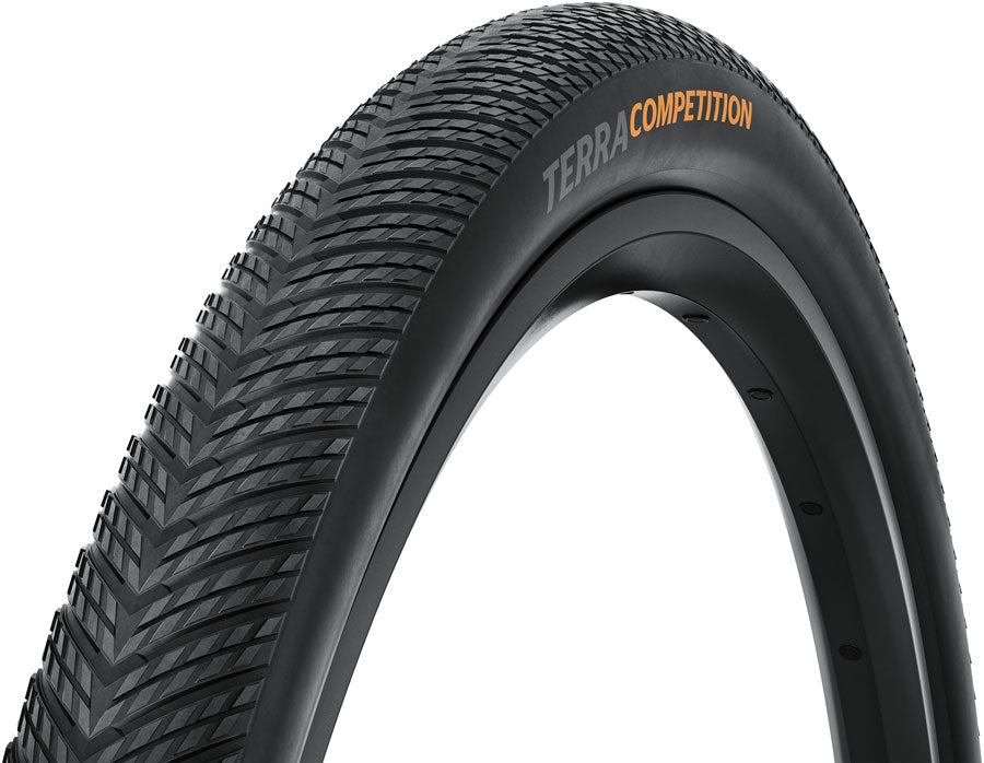 Continental Terra Competition Tire - 700 x 45 Tubeless Folding BLK Rapid Race Casing E25