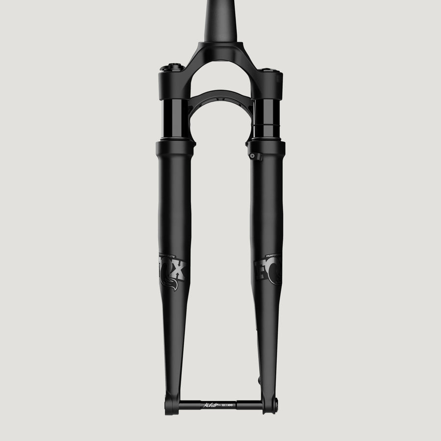 2025 FOX 32 FLOAT TC Black Ano Performance Suspension Fork - 700c, 40 mm, Kabolt 12x100, 45 mm Offset, Matte Black, Grip
