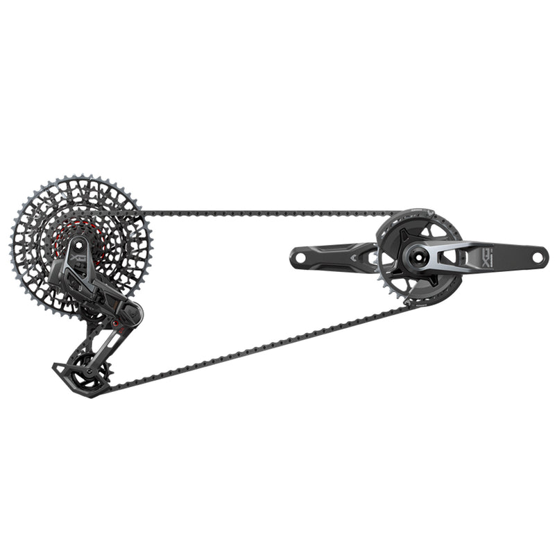 SRAM X0 T-Type Eagle V2 AXS Groupset 175mm Black D2