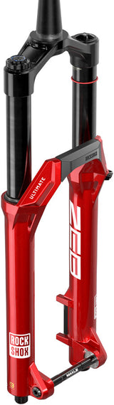 RockShox ZEB Ultimate Charger 3.2 RC2 Suspension Fork - 29" 170mm 15x110mm 44mm Offset Linear XL Air Spring Electric Red B1