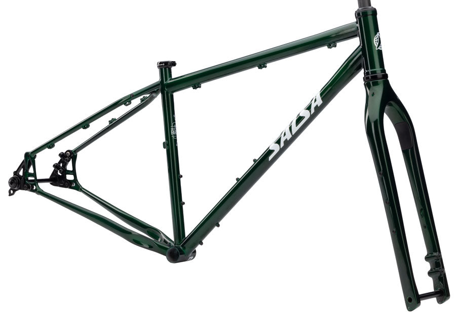 Salsa Fargo Frameset - 29" Steel Peat Moss X-Large
