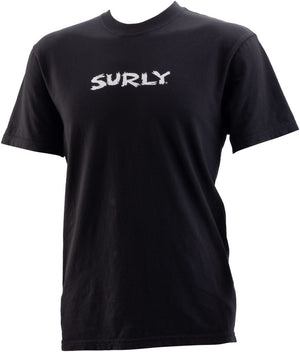 Surly Scratchy Logo Short Sleeve T-Shirt - Unisex Black 3X-Large