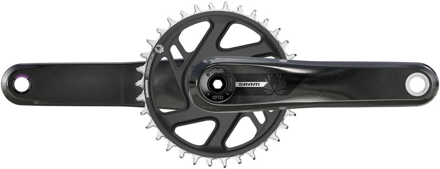 SRAM S500 Eagle Crankset - 170mm 32t Aluminum Chainring Carbon Crank Arms DUB Wide Spindle BLK 55mm Chainline B1