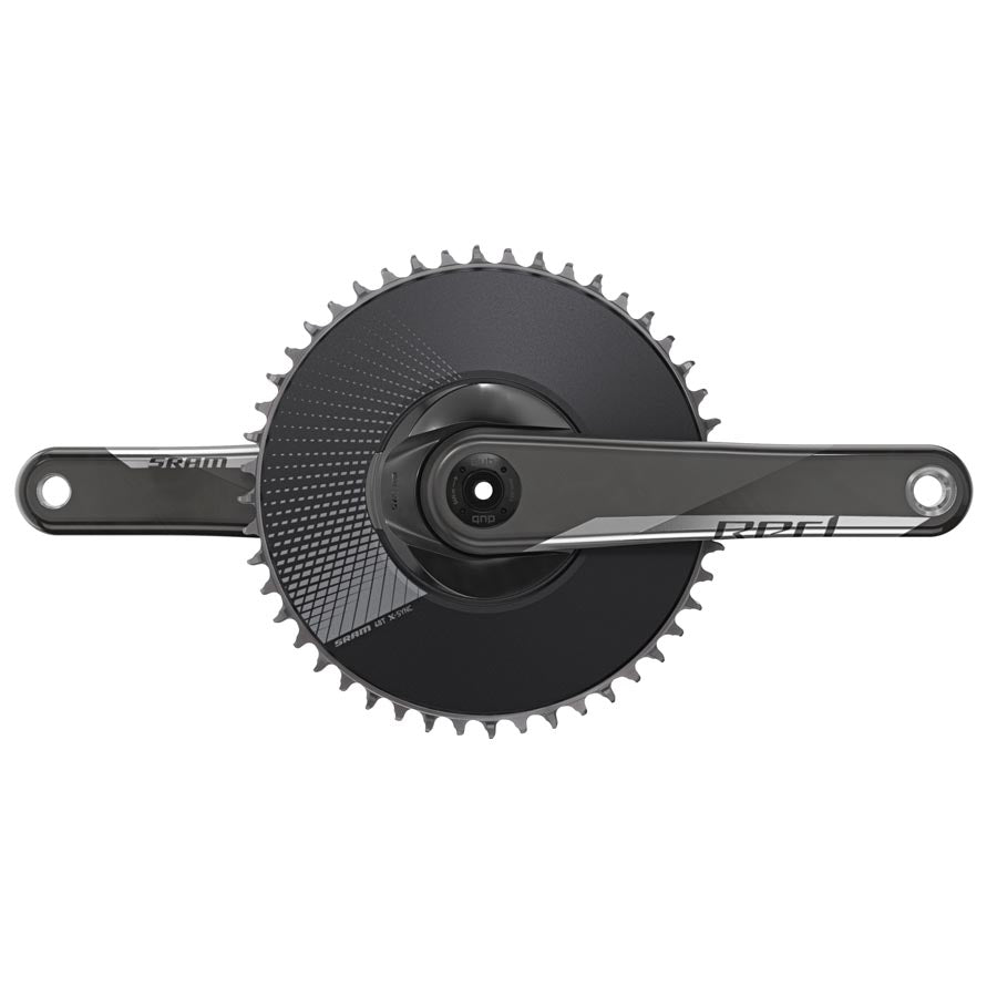 SRAM Red 1 AXS Crankset Speed: 12 Spindle: 28.99mm BCD: Direct Mount 50 DUB 165mm Black Road