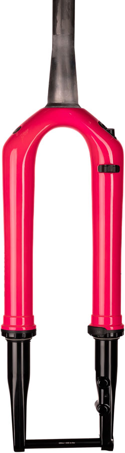 Cane Creek Invert CS 30th Anniversary Gravel Suspension Fork - 700c 30 mm 12 x 100 mm 45 mm Offset Climb Switch Flamingo Pink