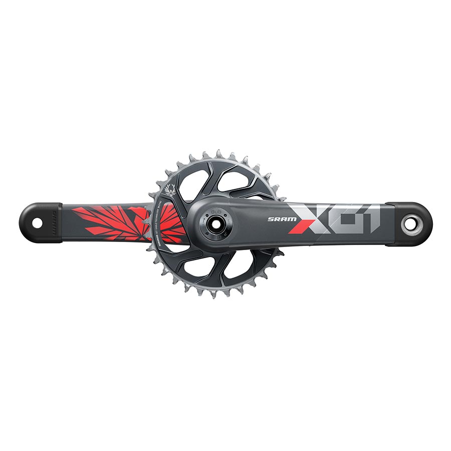 SRAM X01 Eagle DUB C3 Crankset Speed: 11/12 Spindle: 28.99mm BCD: Direct Mount 32 DUB 165mm Red Boost