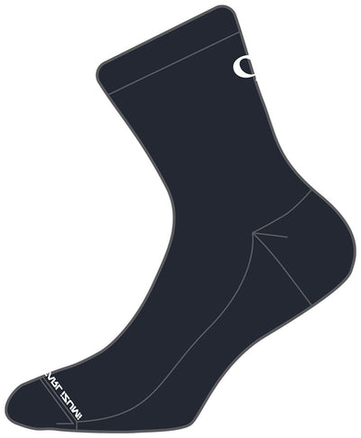 Pearl Izumi Transfer 4inch Socks - Medium Dark Navy